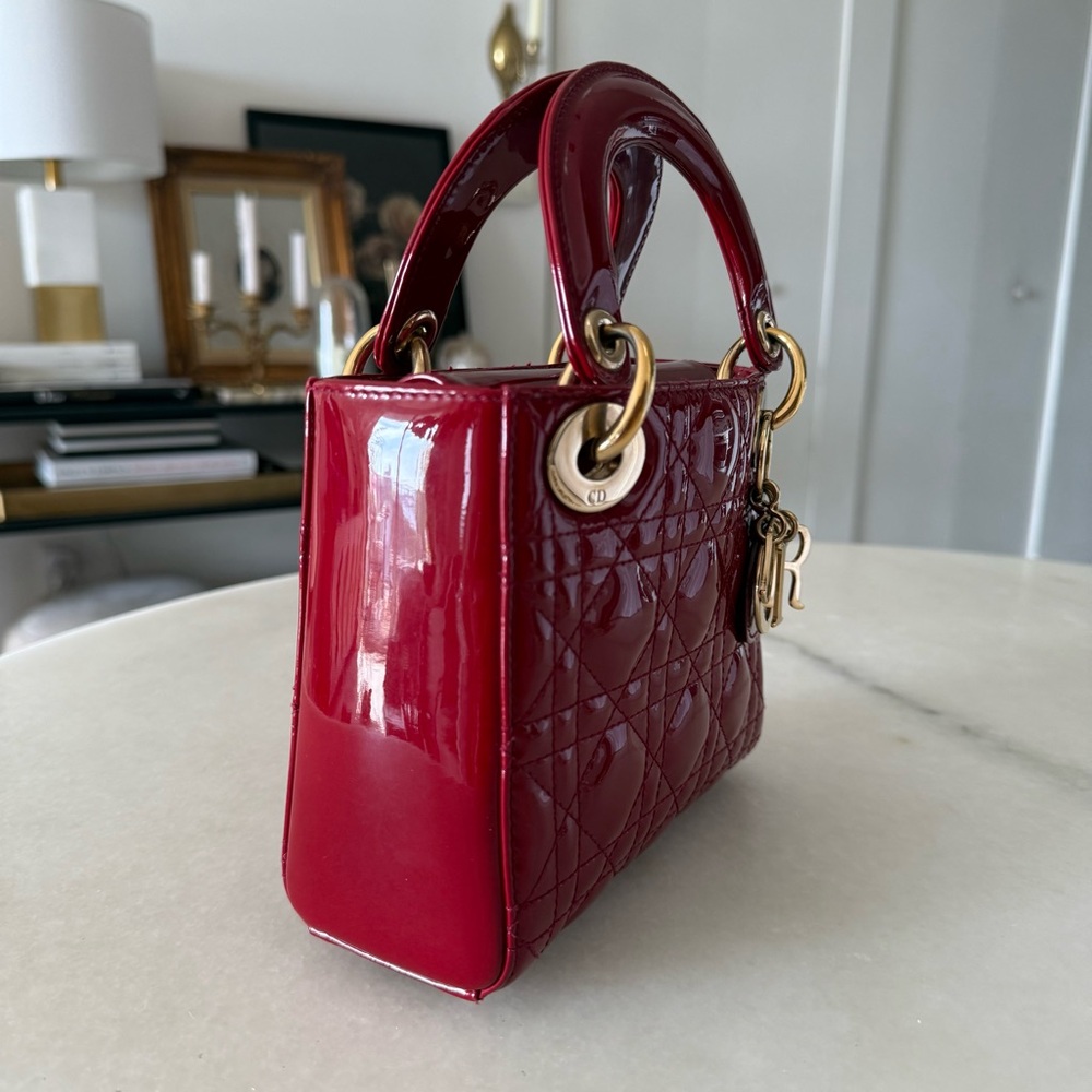 Lady Dior Mini Bag - Picture 8 of 13